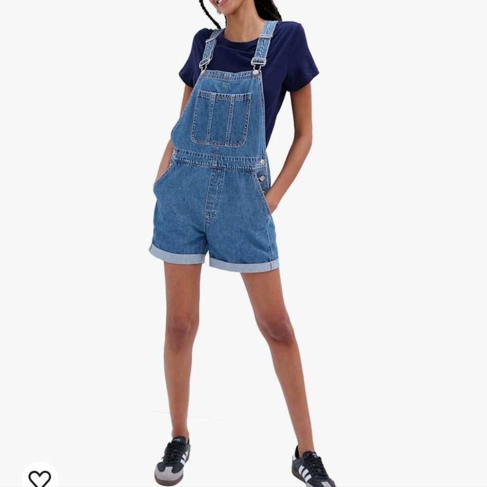Gap tall overalls shorts